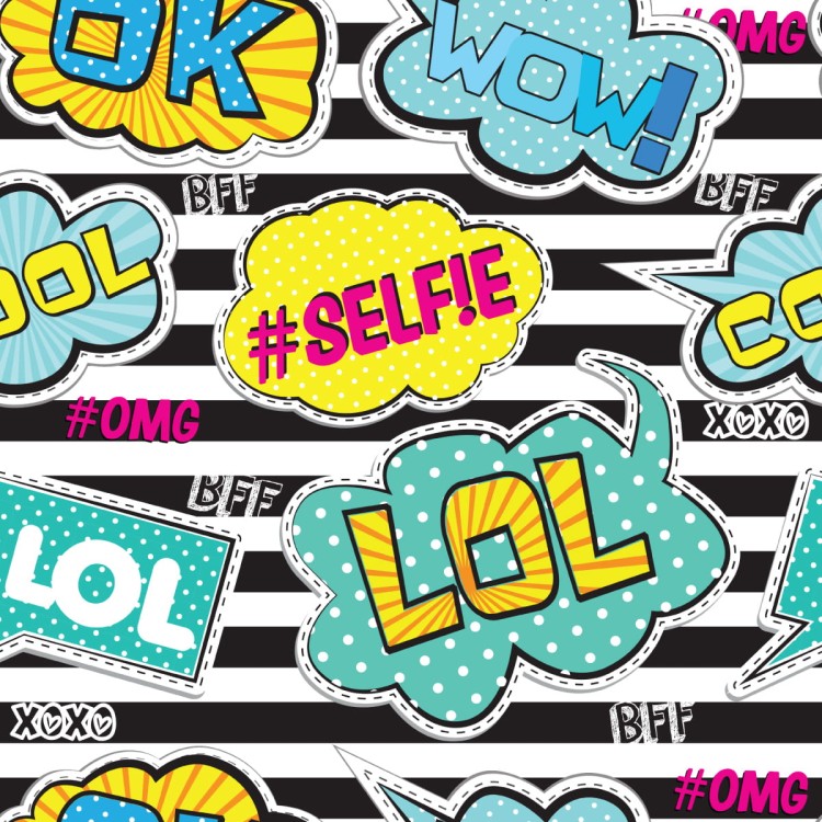 Tapeta Dymki Komiksowe