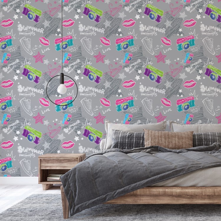 Tapeta Kolorowe Aparaty