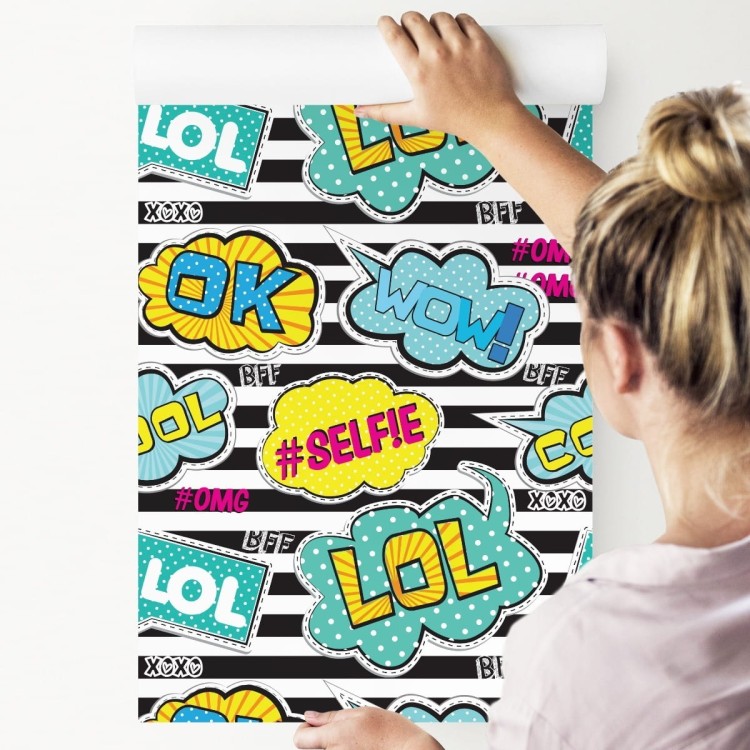 Tapeta Dymki Komiksowe