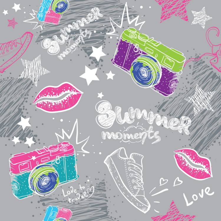 Tapeta Kolorowe Aparaty