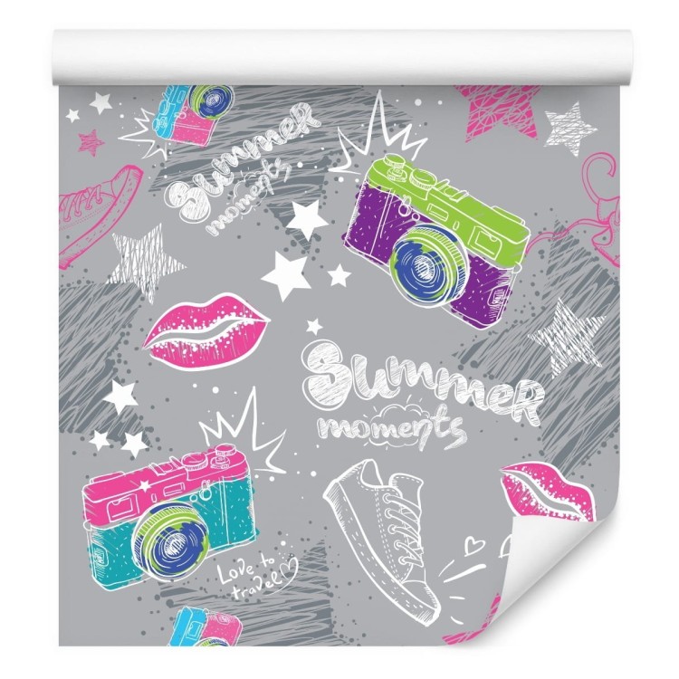 Tapeta Kolorowe Aparaty