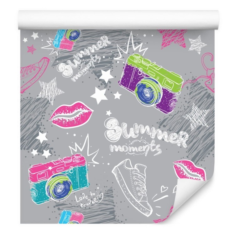 Tapeta Kolorowe Aparaty