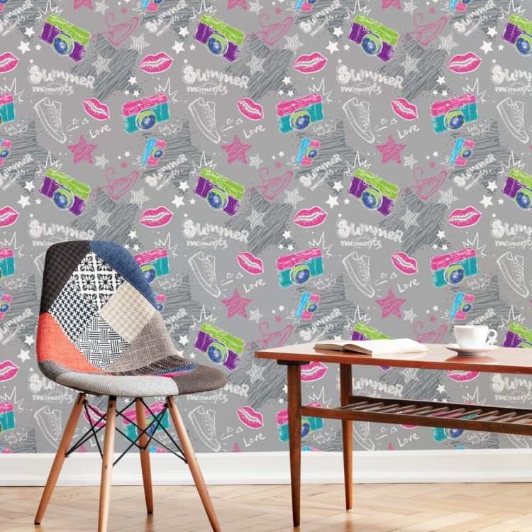 Tapeta Kolorowe Aparaty