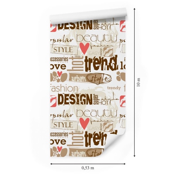 Tapeta Stylowe Napisy