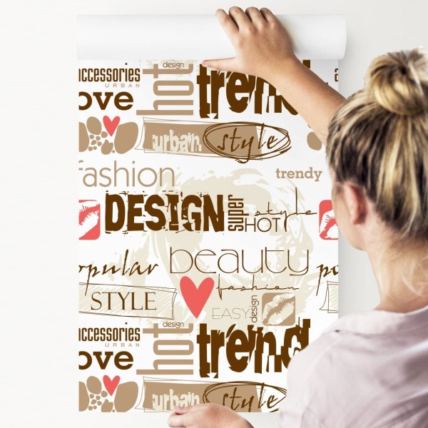 Tapeta Stylowe Napisy