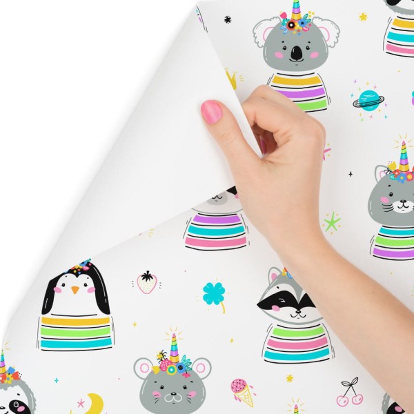 Tapeta Kolorowe Zwierzęta