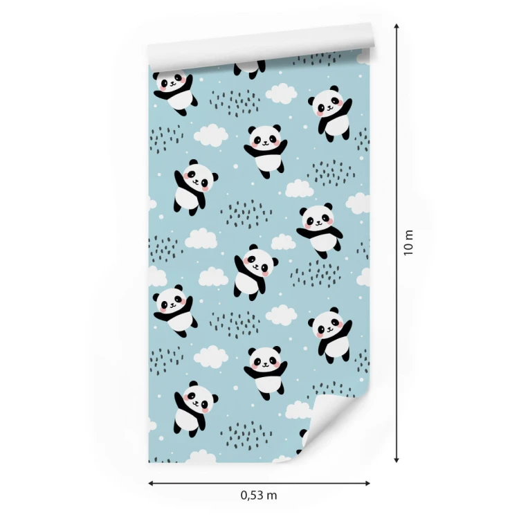 Tapeta Pandy Na Tle Nieba