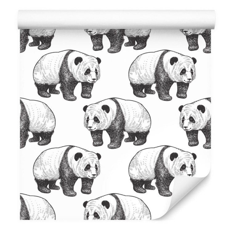 Tapeta Spacerujące Pandy
