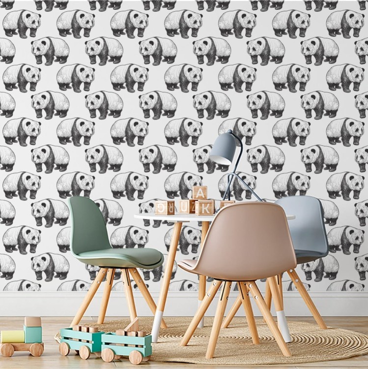 Tapeta Spacerujące Pandy