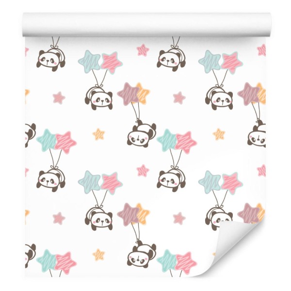Tapeta Dla Dzieci – Gwiazdki I Pandy