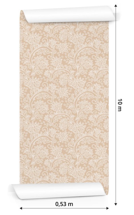 Tapeta Delikatne Ozdobne Ornamenty