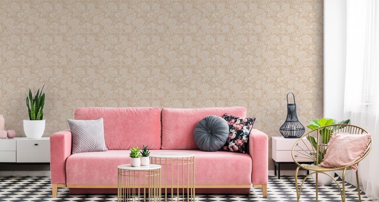 Tapeta Delikatne Ozdobne Ornamenty