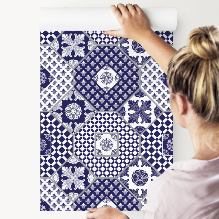 Tapeta Ornamenty - Patchwork