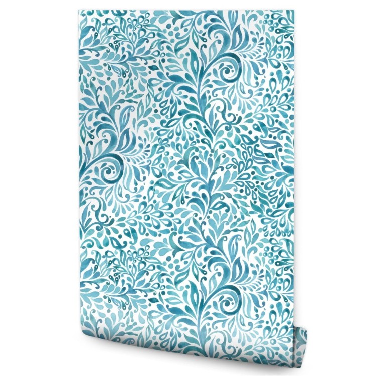 Tapeta Morskie Ornamenty