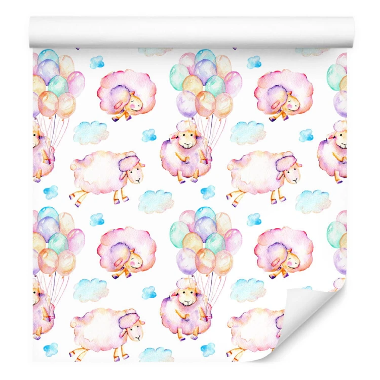 Tapeta Owce W Chmurach