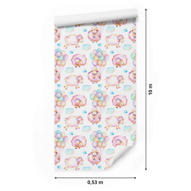 Tapeta Owce W Chmurach