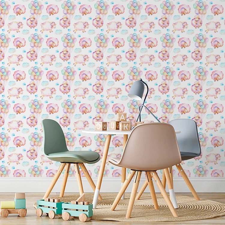 Tapeta Owce W Chmurach