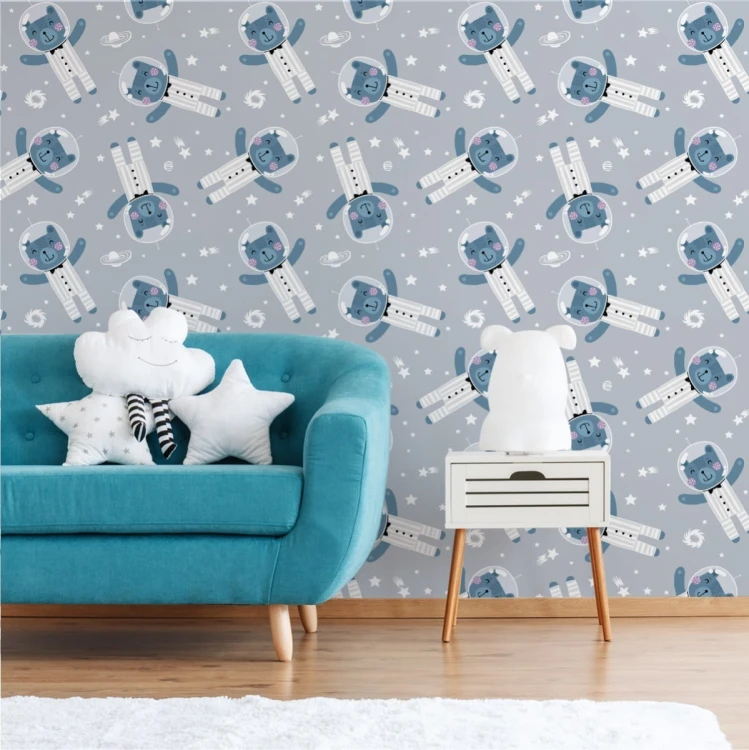 Tapeta Misie Gwiazdy Kosmos