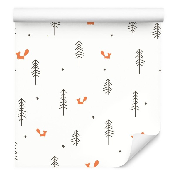 Tapeta Minimalistyczne Liski