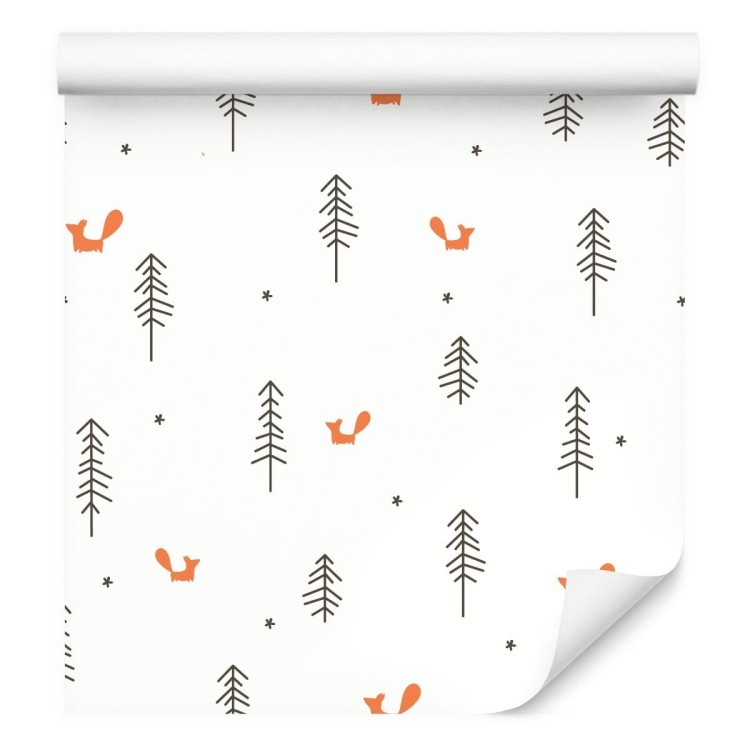 Tapeta Minimalistyczne Liski