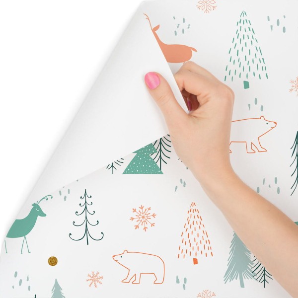 Tapeta Dla Dzieci – Niedźwiadki I Jelenie