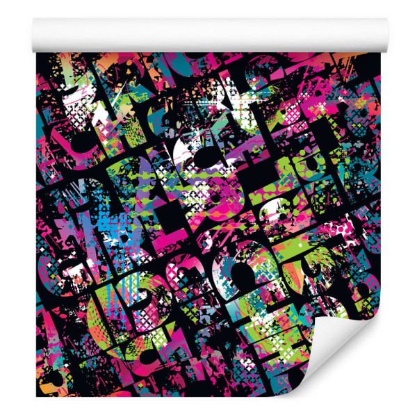 Tapeta Graffiti W Dziewczęcej Odsłonie