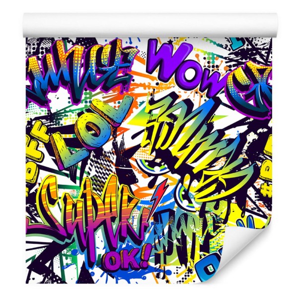 Tapeta Kolorowe Napisy Graffiti