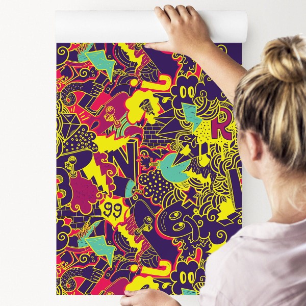 Tapeta Młodzieżowe Graffiti