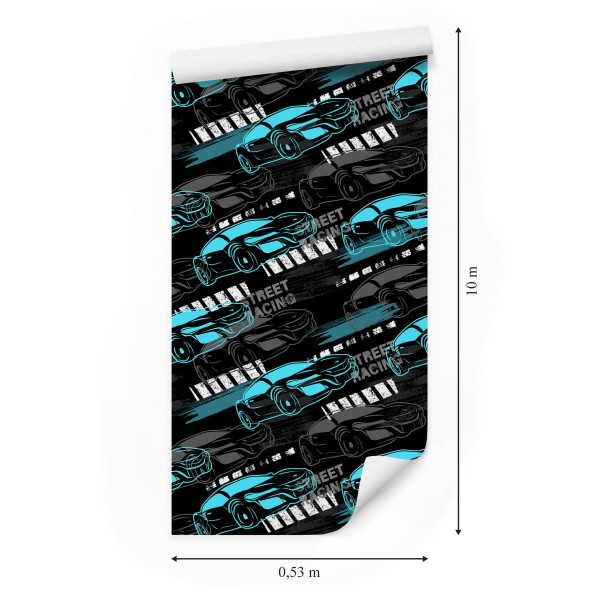 Tapeta Graffiti Z Samochodami