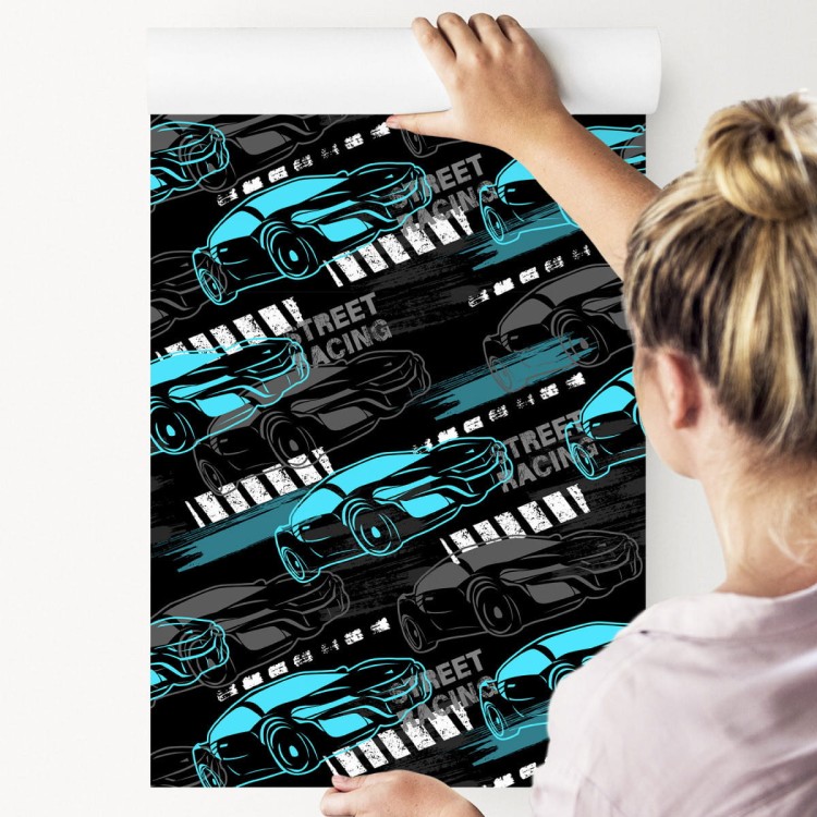 Tapeta Graffiti Z Samochodami