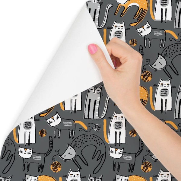 Tapeta Koty W Stylu Skandynawskim, Pokój Dziecięcy