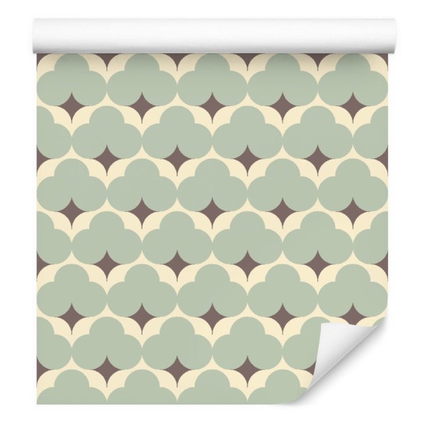 Tapeta Pastelowe Wzory Retro