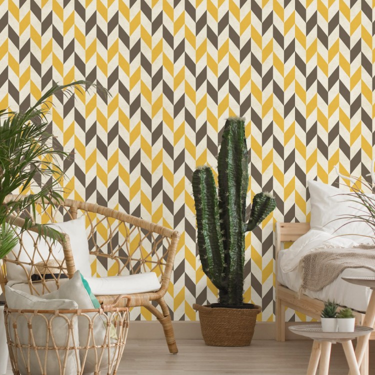 Tapeta Stylowy Wzór Retro