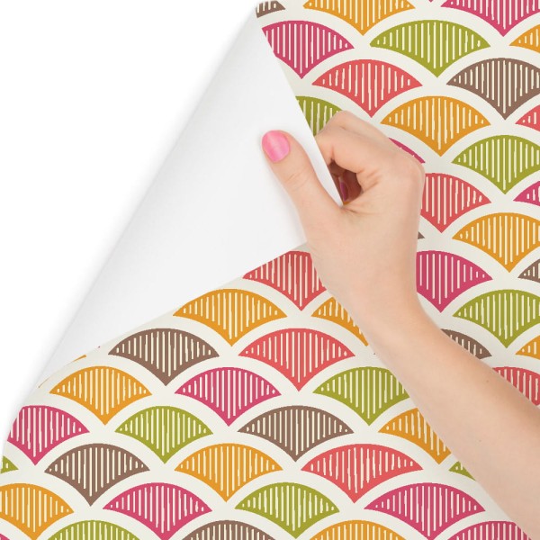 Tapeta Kolorowe Wzory Retro