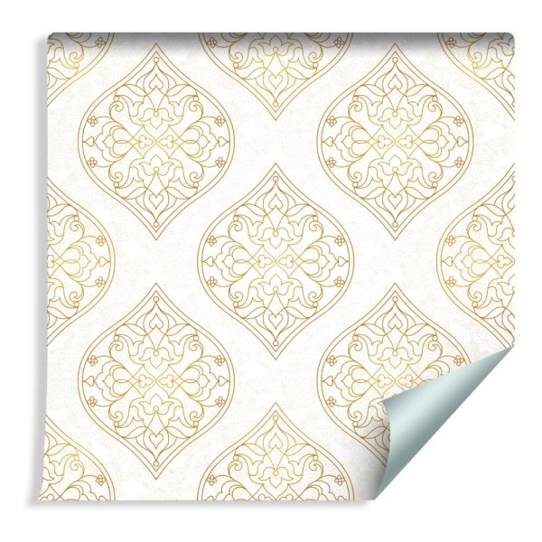 Tapeta Retro - Ornamenty W Stylu Wschodnim