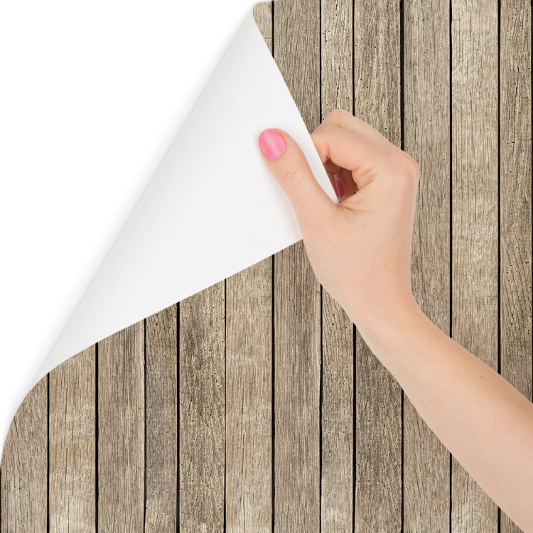 Tapeta Drewniane Deski W Stylu Skandynawskim