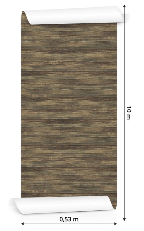 Tapeta Kolorowy Poziomy Drewniany Wzór