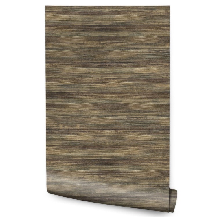 Tapeta Kolorowy Poziomy Drewniany Wzór