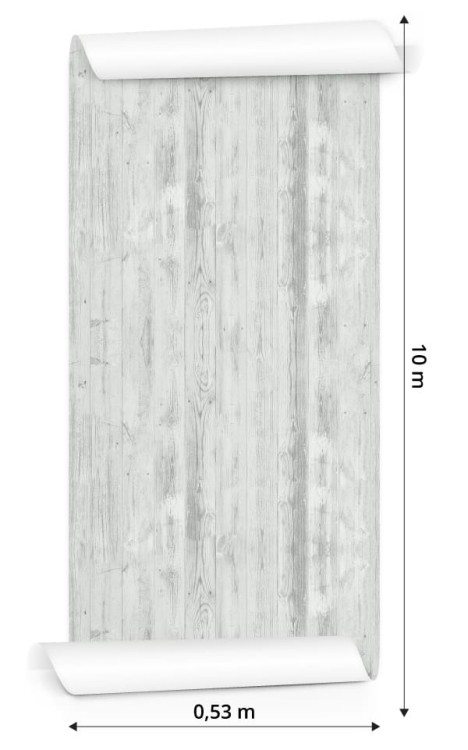 Tapeta Modne Jasne Pionowe Deski Drewniane