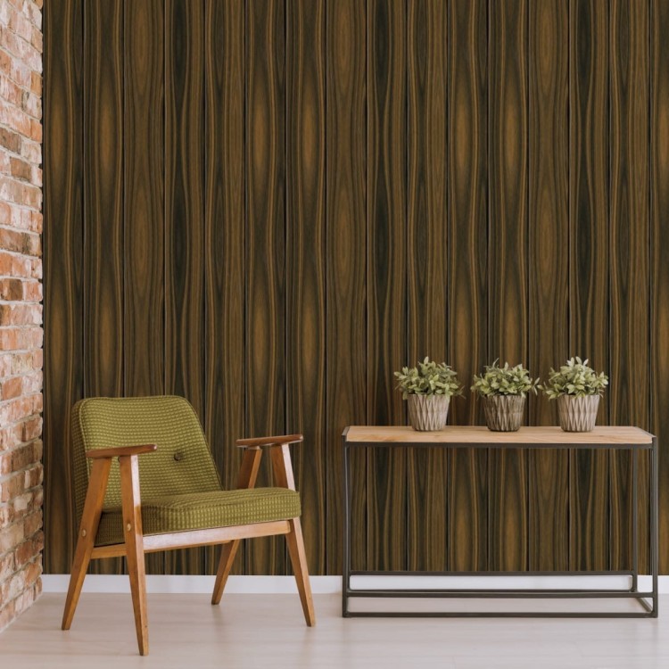 Tapeta Pionowe Deski Drewniane