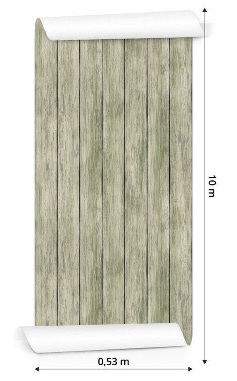 Tapeta Stylowe Pionowe Deski Drewniane