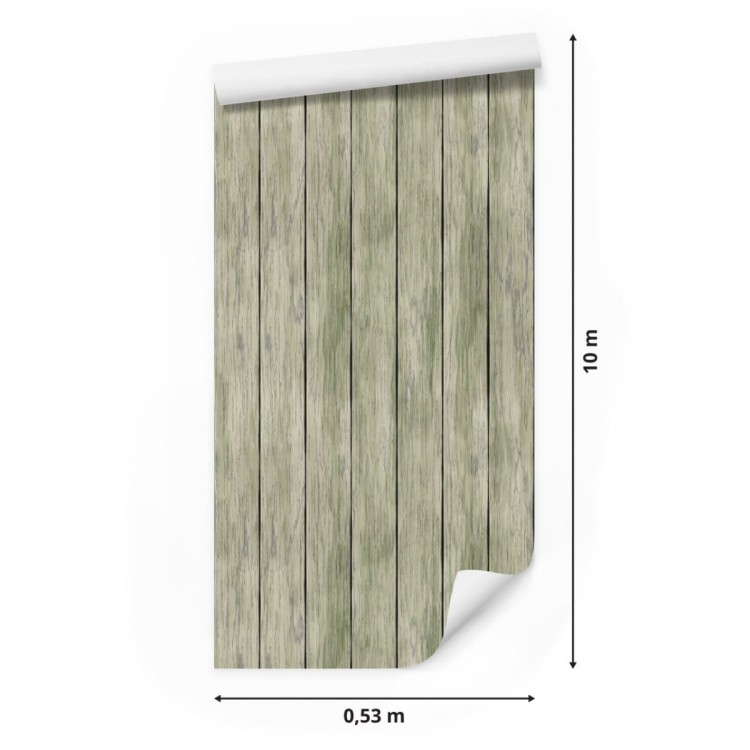 Tapeta Stylowe Pionowe Deski Drewniane