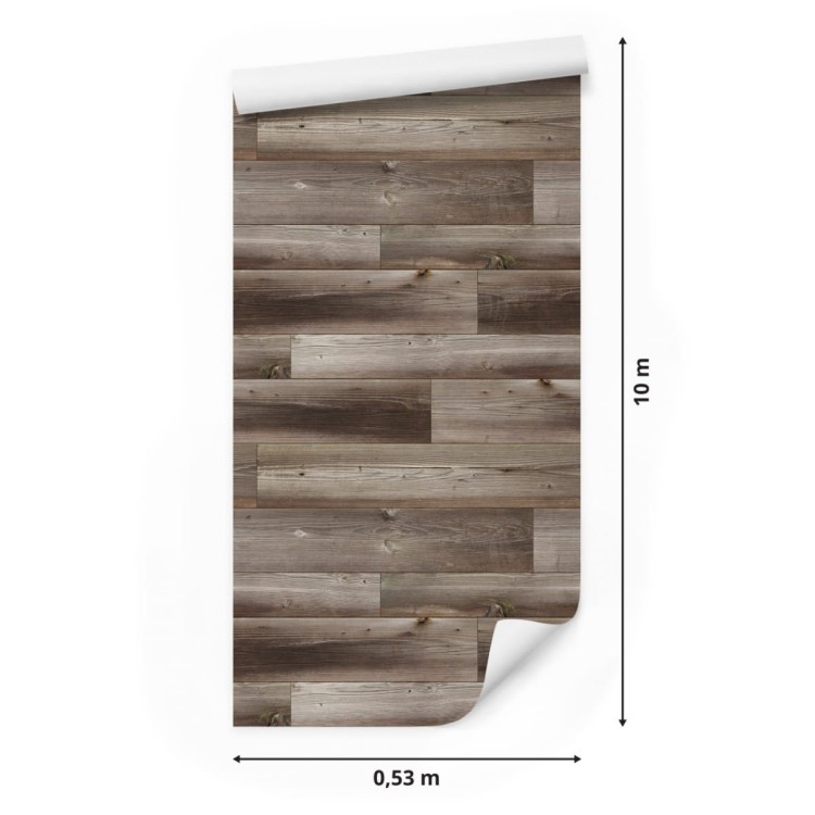 Tapeta Deski Drewniane Nowoczesny Wzór