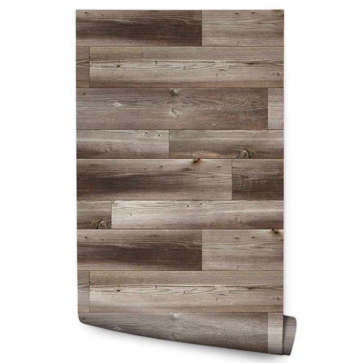 Tapeta Deski Drewniane Nowoczesny Wzór