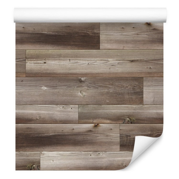 Tapeta Deski Drewniane Nowoczesny Wzór