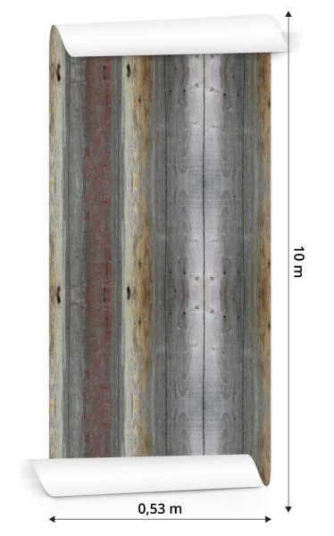 Tapeta Abstrakcyjne Drewniane Deski