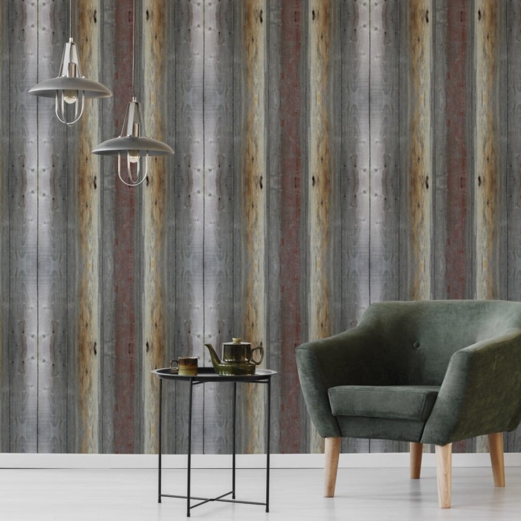 Tapeta Abstrakcyjne Drewniane Deski