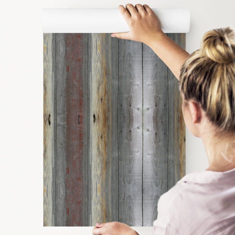 Tapeta Abstrakcyjne Drewniane Deski