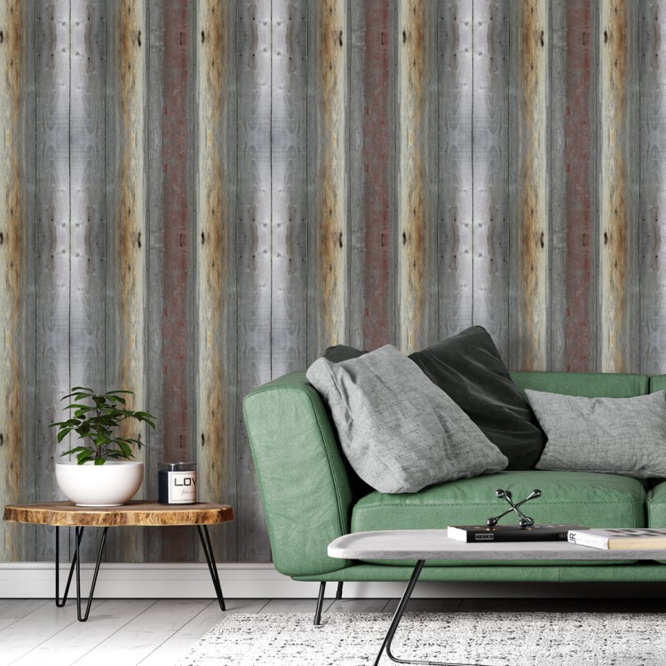 Tapeta Abstrakcyjne Drewniane Deski