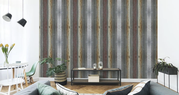 Tapeta Abstrakcyjne Drewniane Deski